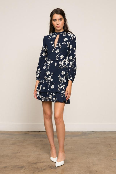 Evita Floral Dress - Eighty7 Boulevard 
