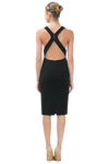 Mora Open Back Dress - Eighty7 Boulevard 