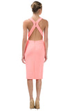 Mora Open Back Dress - Eighty7 Boulevard 