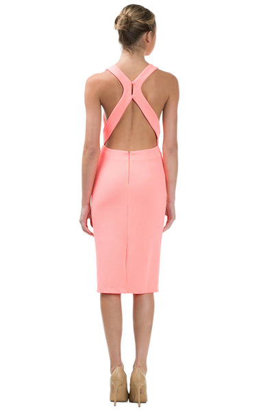 Mora Open Back Dress - Eighty7 Boulevard 