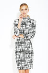 Hideaway Turtleneck Dress - Eighty7 Boulevard 