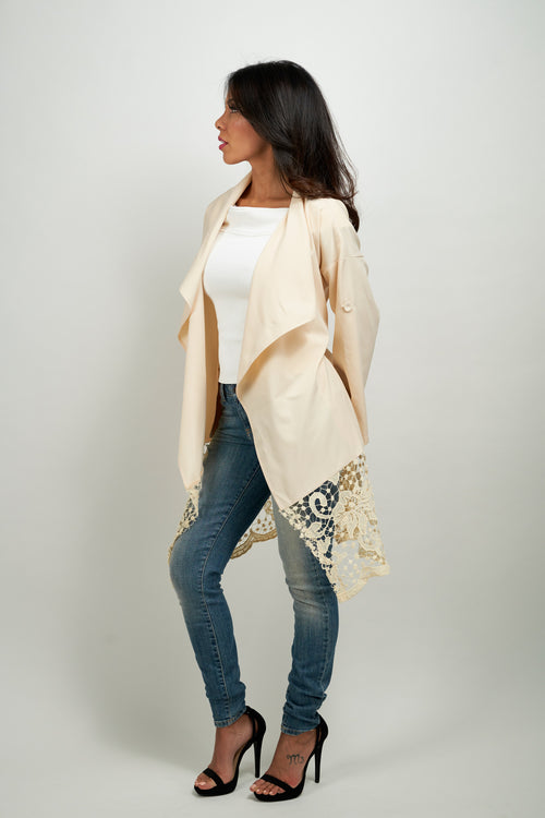 Ballerina Coat - Eighty7 Boulevard 