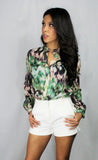 Far Woods Blouse - Eighty7 Boulevard 