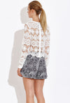 Polly Crochet Top - Eighty7 Boulevard 