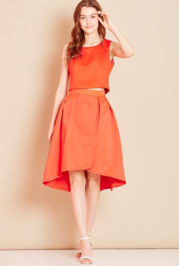 Tea-X Crop Top - Eighty7 Boulevard 