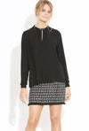 Rosalind Keyhole Blouse - Eighty7 Boulevard 