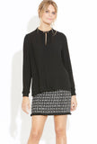 Rosalind Keyhole Blouse - Eighty7 Boulevard 