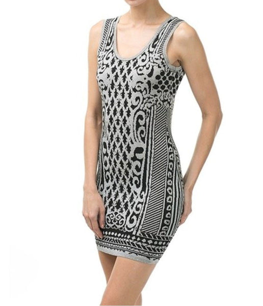 Low Back Shimmer Dress - Eighty7 Boulevard 