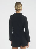 Aveena Blazer Romper - Eighty7 Boulevard 