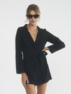 Aveena Blazer Romper - Eighty7 Boulevard 